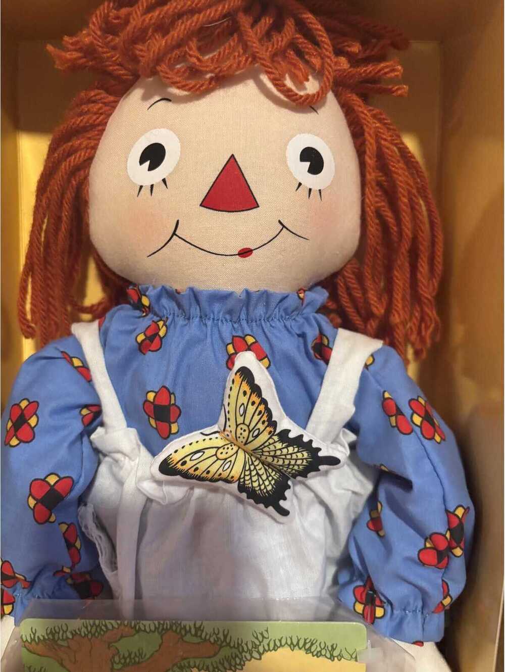 Raggedy Ann & The Golden Butterfly W COA Mint and Mint Box Too
